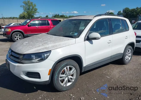 2017 Volkswagen Tiguan 2.0T S from USA, damaged, VIN WVGBV7AX6HK002071